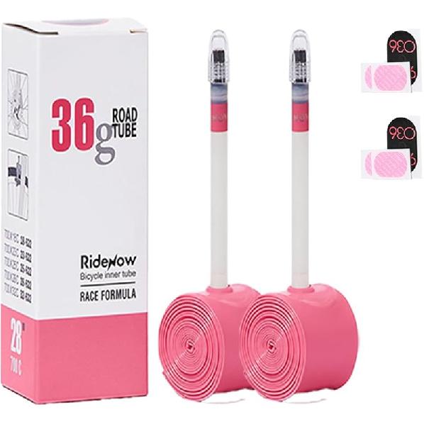 RIDENOW TPU Inner Tube 700C x 18-32C / 32-47C / 26/27.5/29, Presta Valve for Road/Gravel/MTB 700C x 18-32C (85mm Valve
