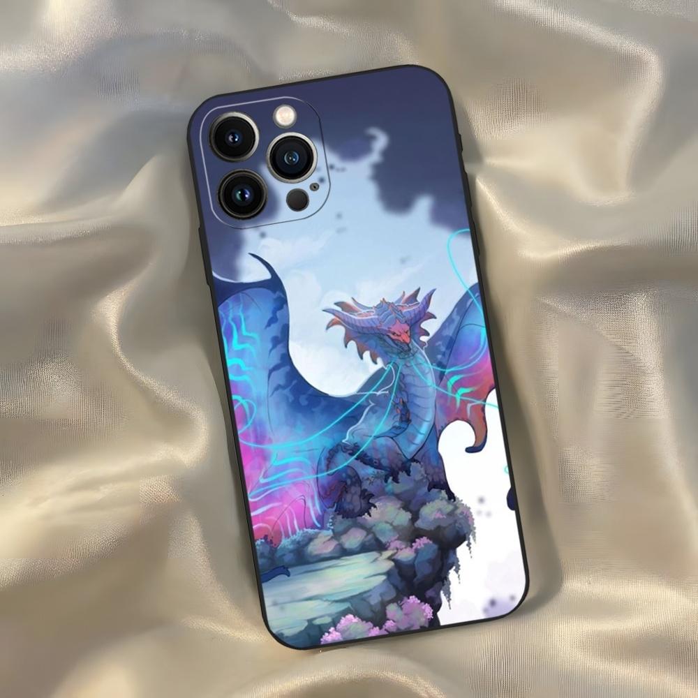 Game Monster Hunter World Phone Case for Iphone 16 15 14 13 12 11 Pro Max Xr X Xs Mini 8 Plus SE 2022 Black Soft Silicone Cover