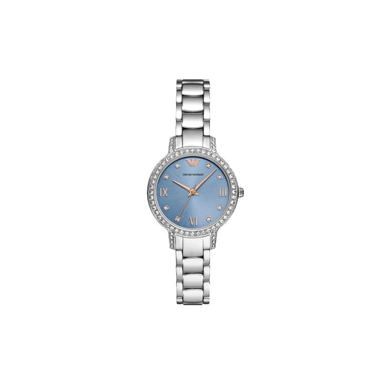 EMPORIO ARMANI Stainless Steel 32mm AR11585-CLG Blue Dial