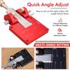 Professional Sharpening System Honing Guide with Angle Gauge, Universal Sharpening Holder for Woodworking Chisels & Plane Blades