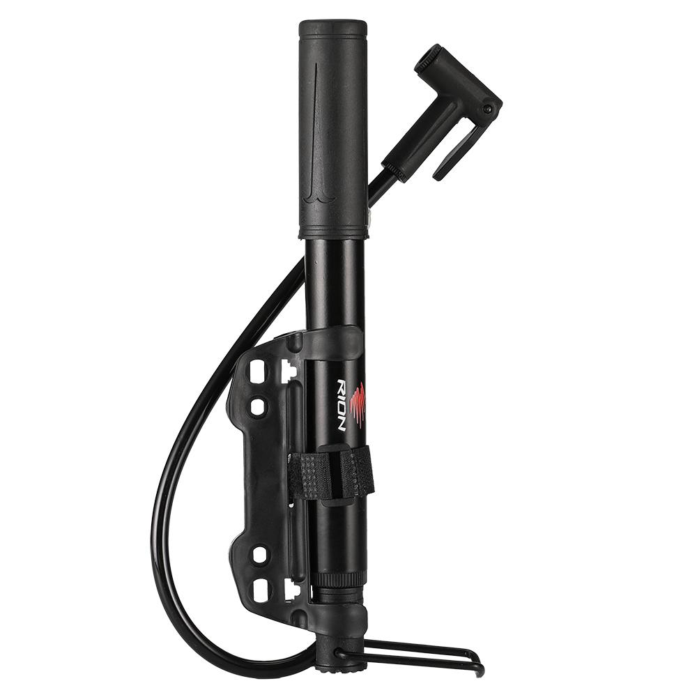 RION Bicycle Pump Portable Aluminum Bike Pumps UK FR US Valve Inflator Mountain Road Bike Accessories Lightweight Multi-function