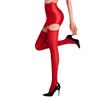 Qinghe Shiny Ultra-Thin Garter Over-Knee Stockings with Detachable Clips