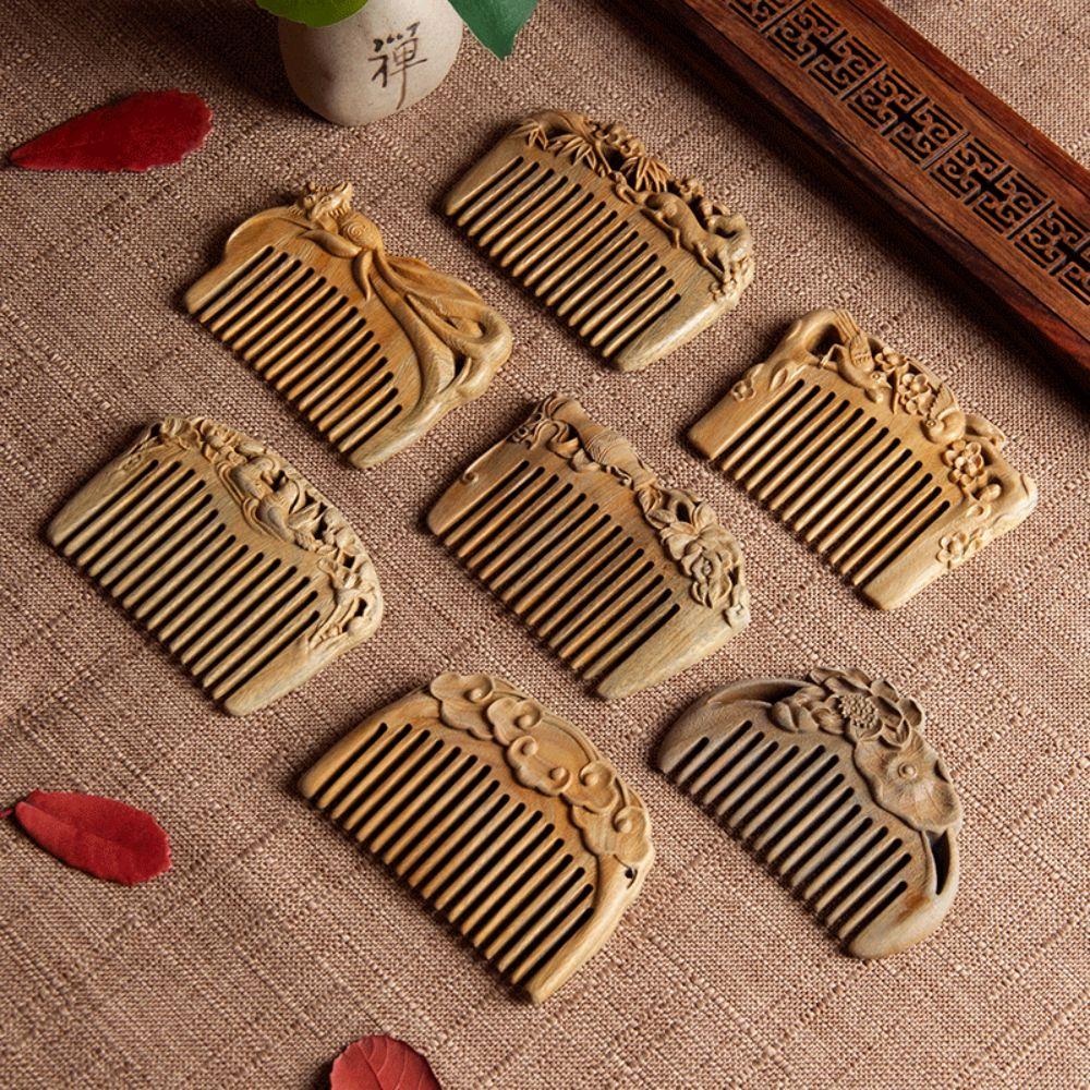 

Mini Scalp Massage Comb Portable Pocket Comb Creative Hair Brush Care Modeling 10 8cm