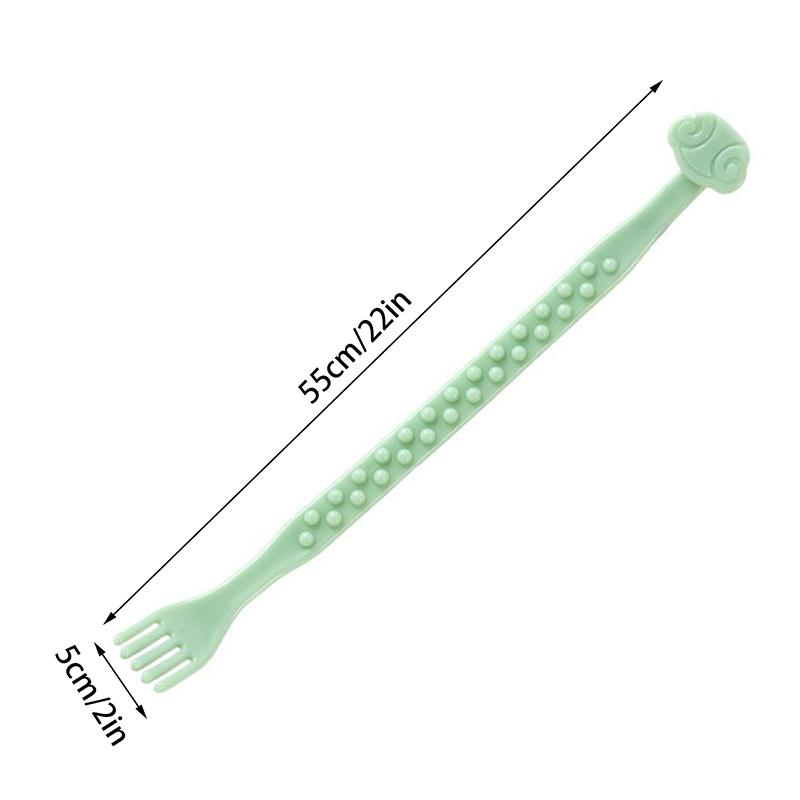 1Pcs 3 In 1 Profession Back Scratcher Double Massage Stick One Universal Body Relax Scraper Point Massage Stick Meridian Massage