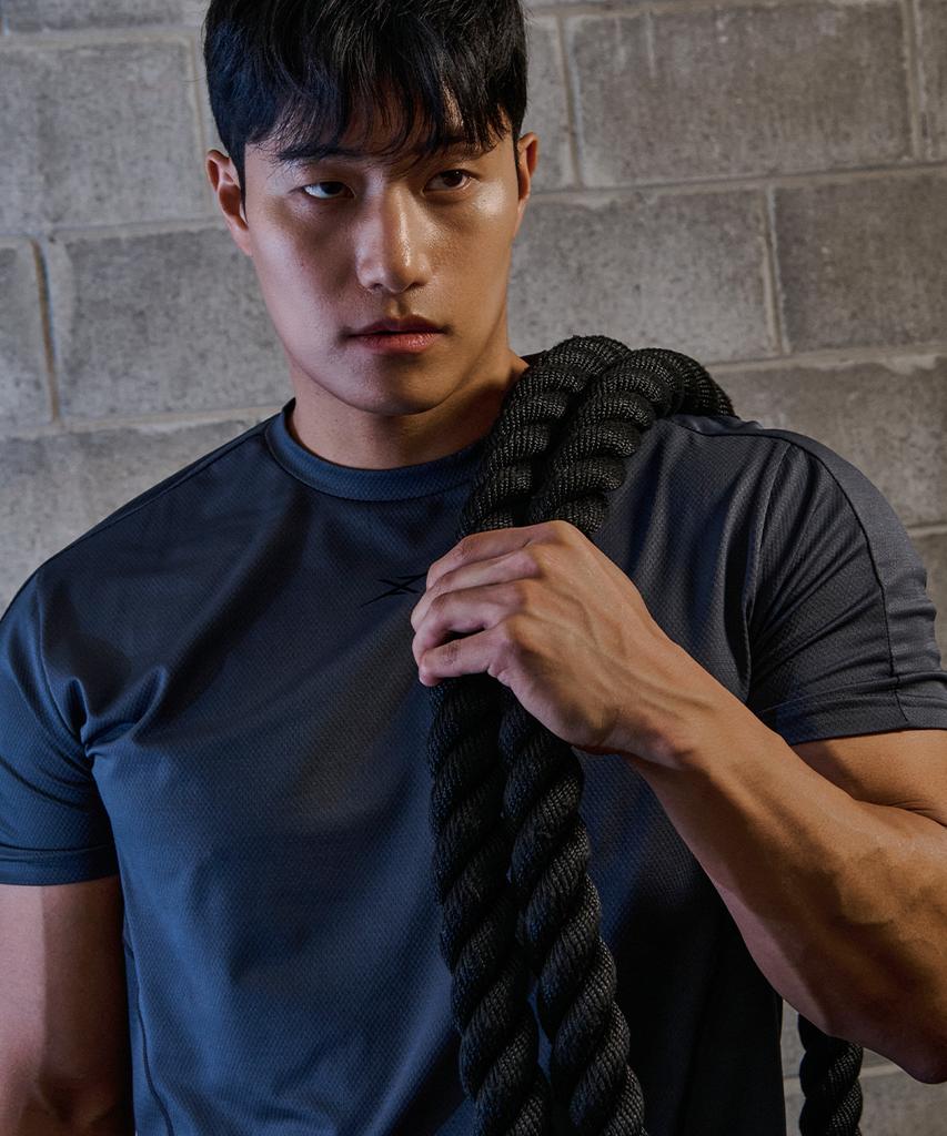 NINEZ [2Pack] Signature Light Dual Mesh T-Shirt Nsts04