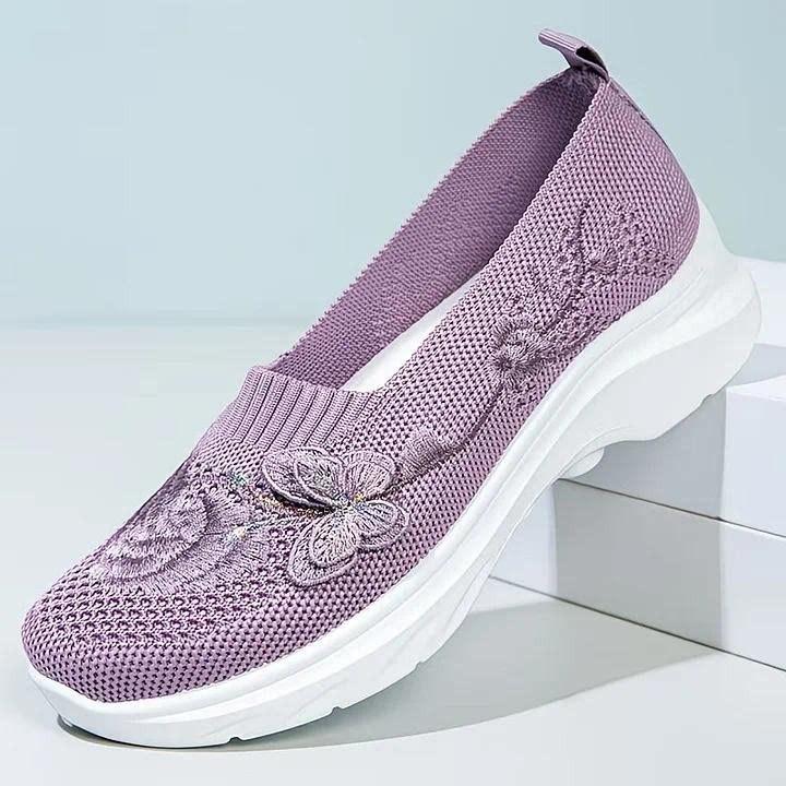 New women's breathable mesh shoes, fashionable and comfortable cloth shoes, 2026 summer casual shoes