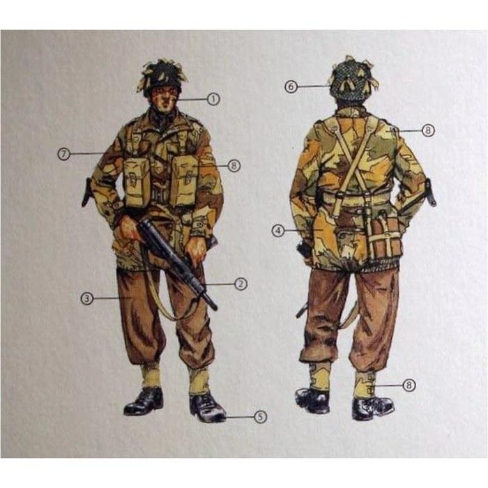Platz Italeri 1/72 British Airborne Troops Plastic Model IT6034 Pre-colored