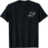 Planet Rings Stars Science Space Men Women Boys Girls Kids T-Shirt Unisex Summer Streetwear Tops Camiseta Hombre