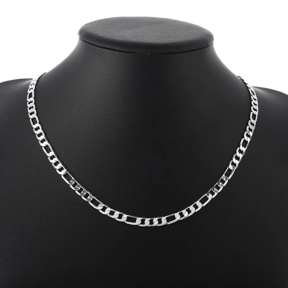 Copper 6mm Necklace Jewelry Classic 40-60cm For Women Men Fashion Christmas Gift