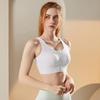 High-Intensity Front Zip Sports Bra for Women: Wire-Free, Shockproof, Yoga-Ready, Beautiful Back, Underarm Fat Reducer