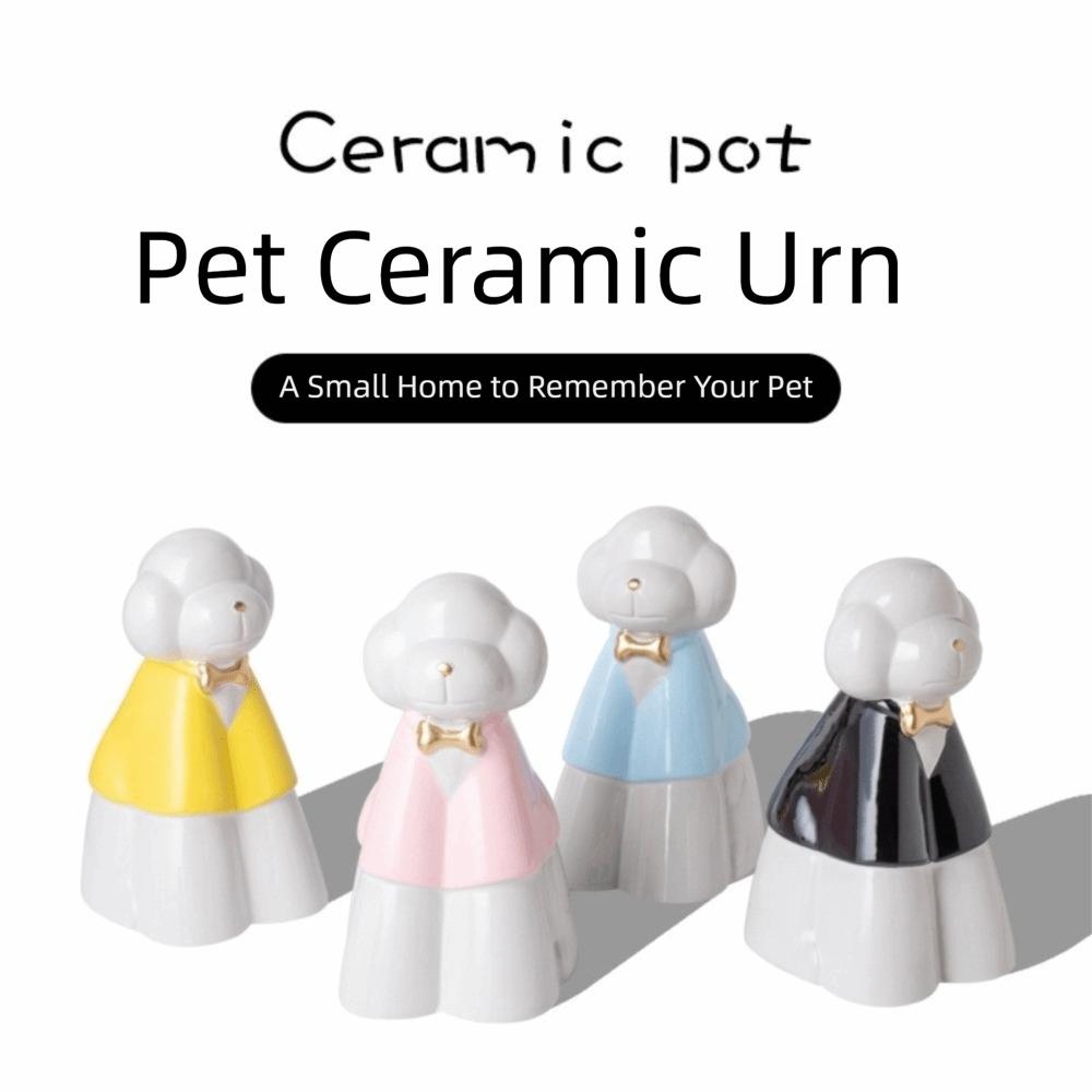 Moisture-proof Pet Memorial Urn Dog Shape Cat Funeral Urn Pet Ashes Storage Box  Pet Supplies