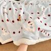 Soft Plush Double-Sided Blanket Baby Toddler Sofa Bed Cozy Fleece Throw 70x100 100x150 150x200 200x230cm