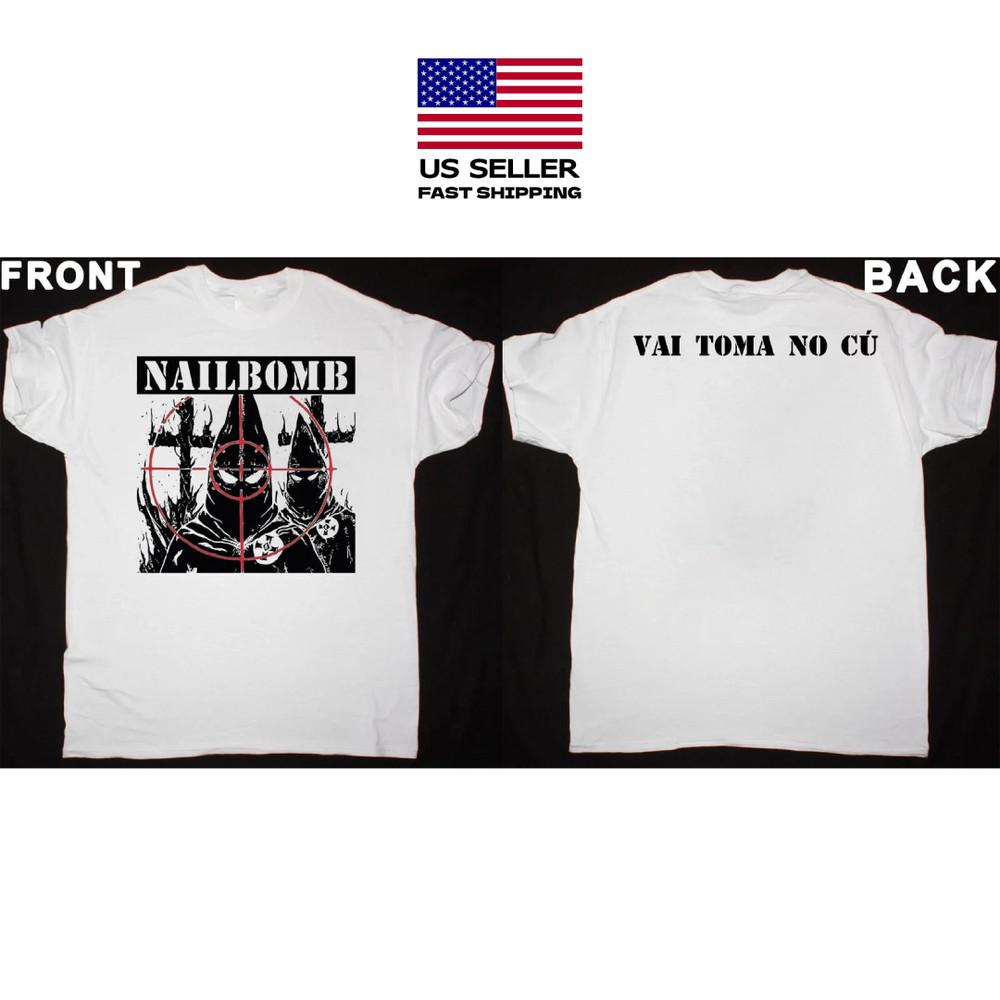 New Hot Nailbomb band album  short sleeve All sizes S-5Xl AR785 Unisex T-Shirt L