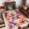 Personalized Crystal Velvet Carpet Custom Name Text,The Amazing Digital Circus Anti Slip Area Rug For Home Decoration