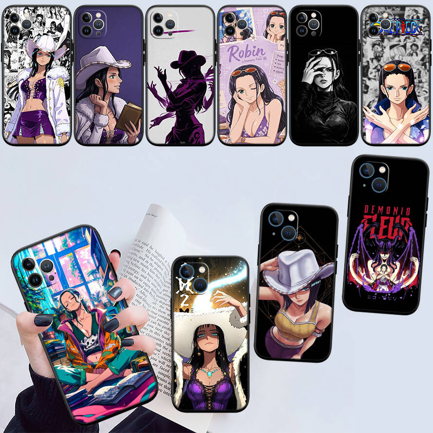 One Piece Nico Robin Phone Case for Samsung S20 S21 S21S S22 S23 S24 FE Ultra Plus Lite F06 F16 M06 M16 M56 A07 A17 A36 A37 A55 A57