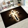 New Pray Jesus Rug for Bedroom Living Room Sofa Home Doormat Decor, Large Kids Play Non-slip Floor Mat