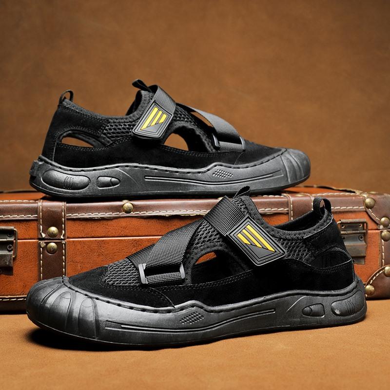 Outdoor Waterproof Men 'S Shoes Driving Shoes Casual Office Men 'S Shoes Summer Breathable Men 'S Sandals High Quality Beach Shoes