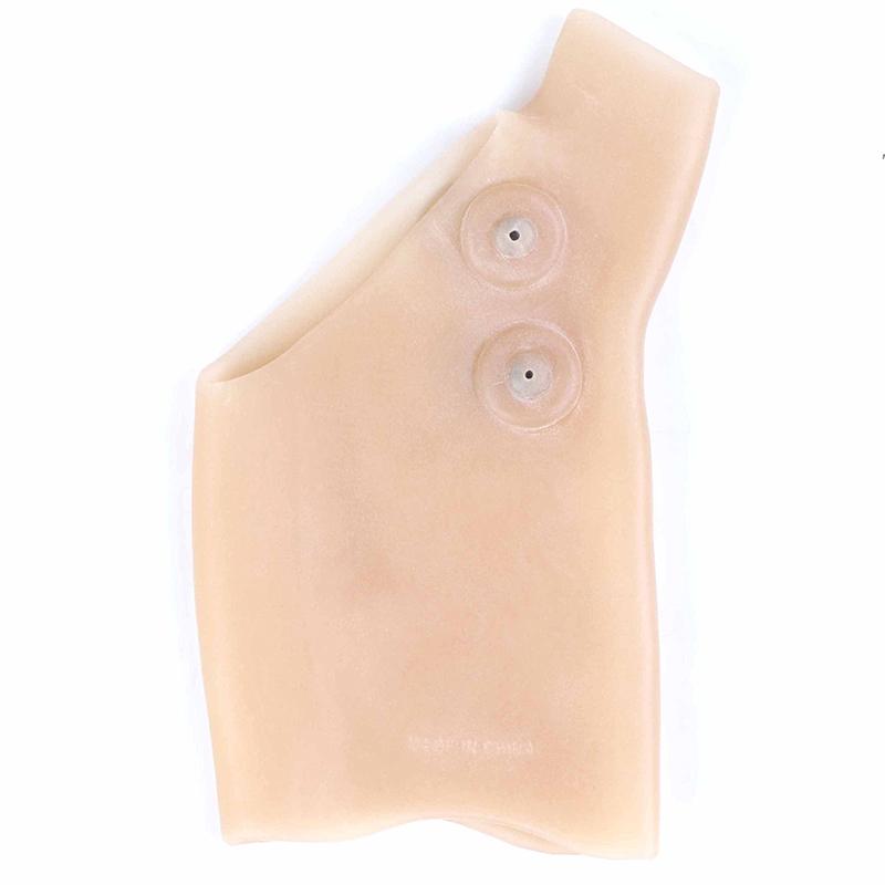 Guanti di supporto per il polso e il pollice, in silicone, correttore di pressione per l'artrite