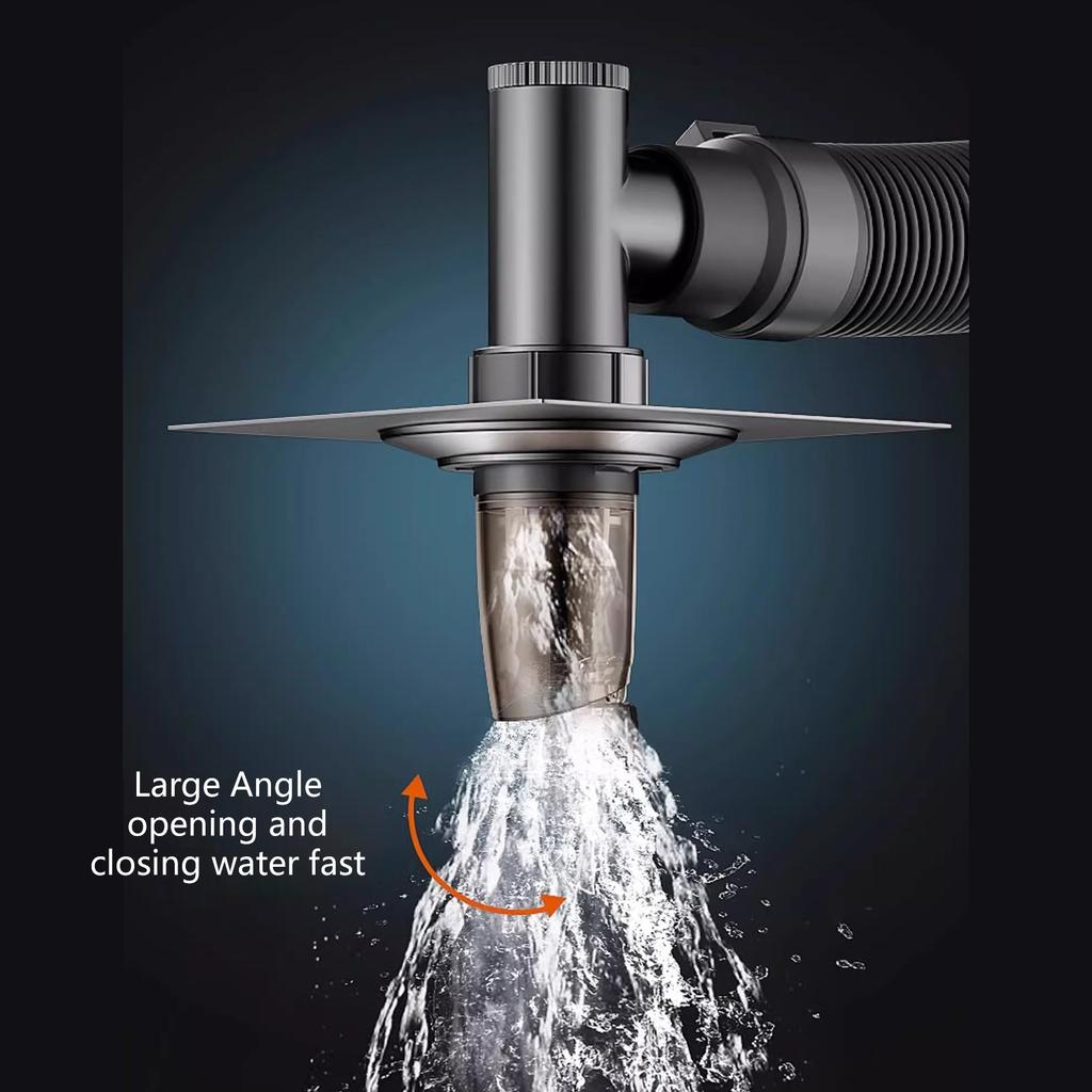 Washing Machine Floor Drain Adapter Tees Joint AntiOverflow Sewer Elbow Pipe Connector Bathroom Accessories Enduring