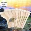 Wei Zhuang Long Handle Wool Fan Brush for Watercolor Painting