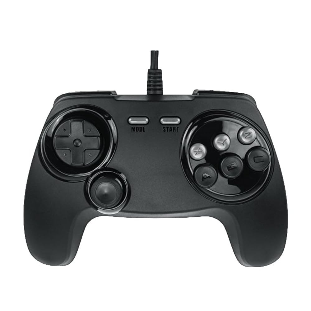

RETRO FIGHTERS Brawler Gen USB compatible controller Compatible with Sega Genesis Nintendo Mac PC Ergonomic modern design Equipped with comfortable