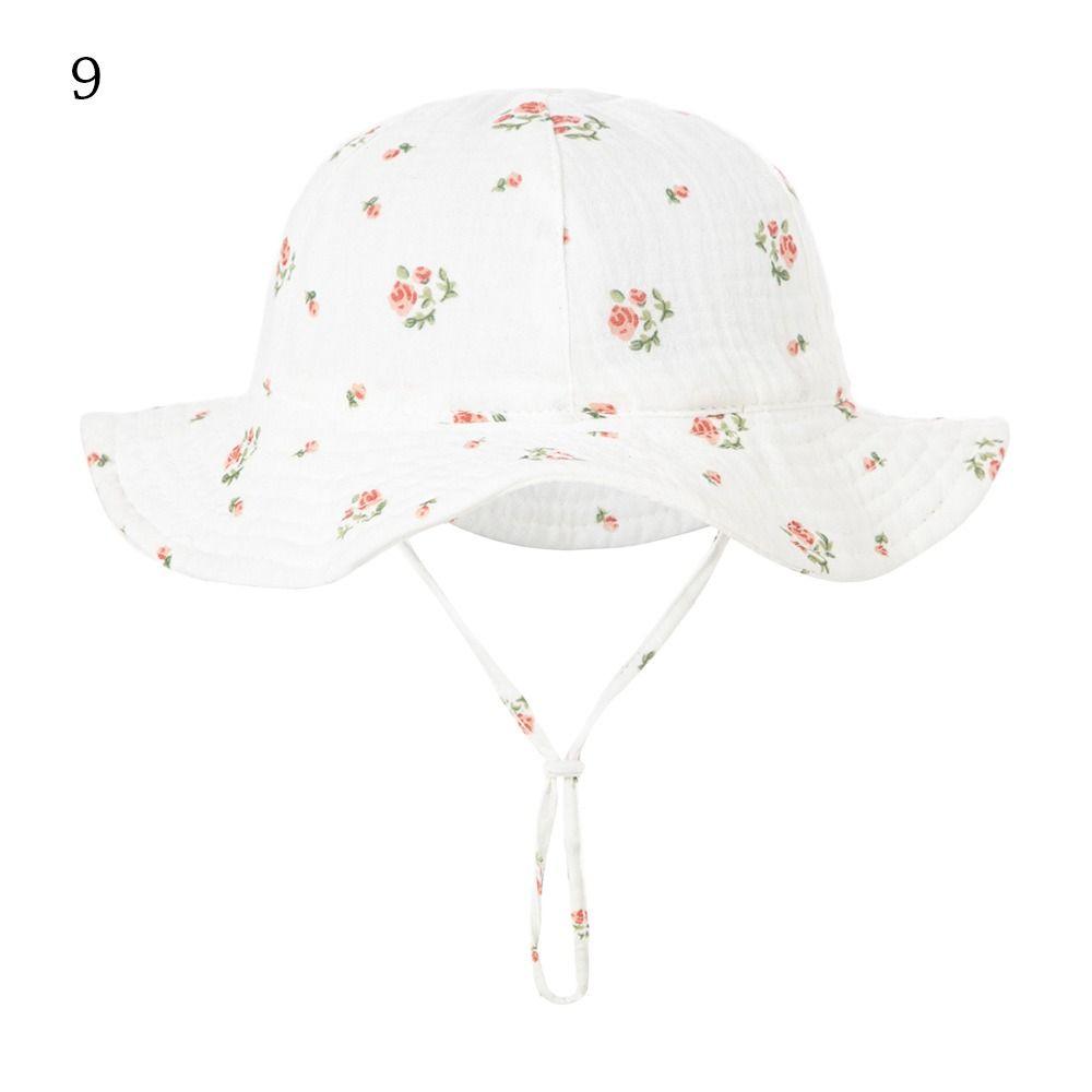

Summer Baby Cute Cartoon Kids Bucket Hat Panama Cap Sun Cap Beach Hat 9