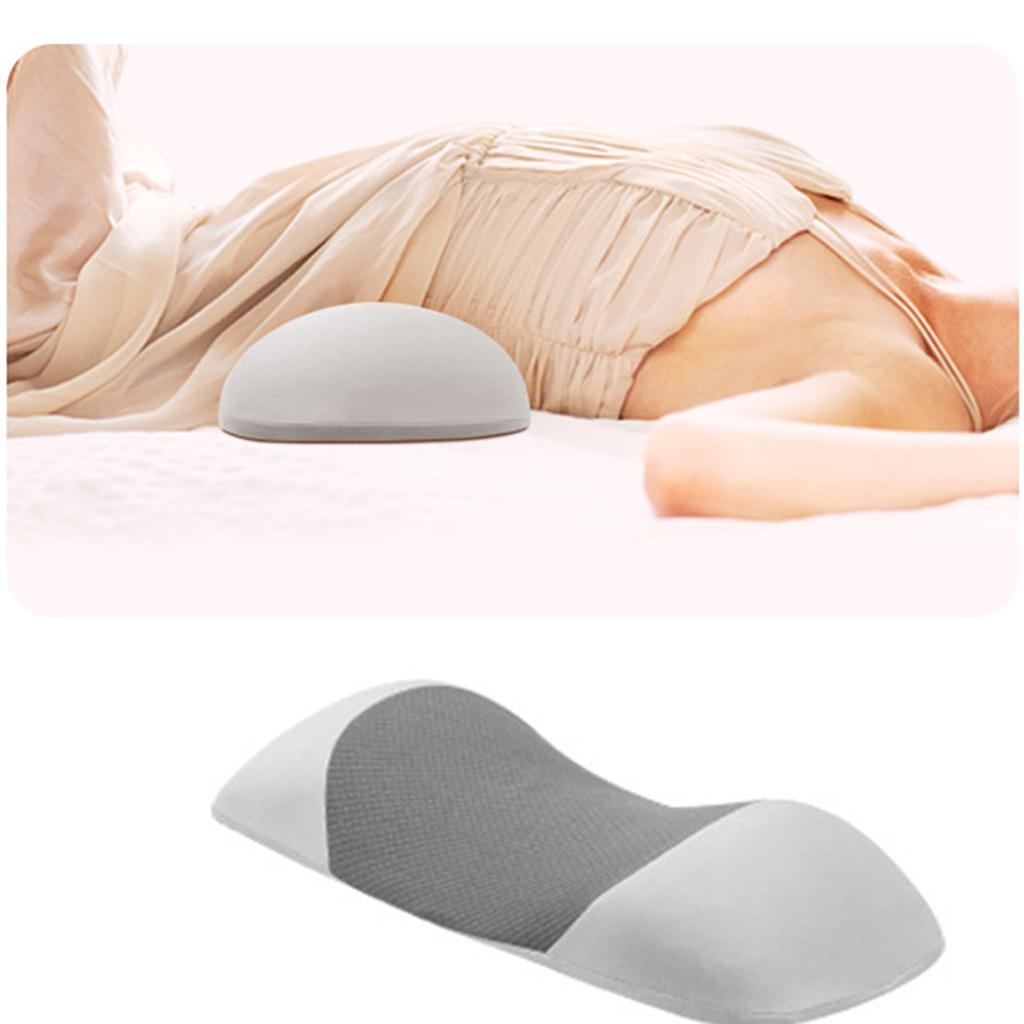 Lumbar Support Pillow for Sleeping Memory Foam Back Lumbar Support Cushion Back Support Bed Pillow Waist Support Back Sleepers