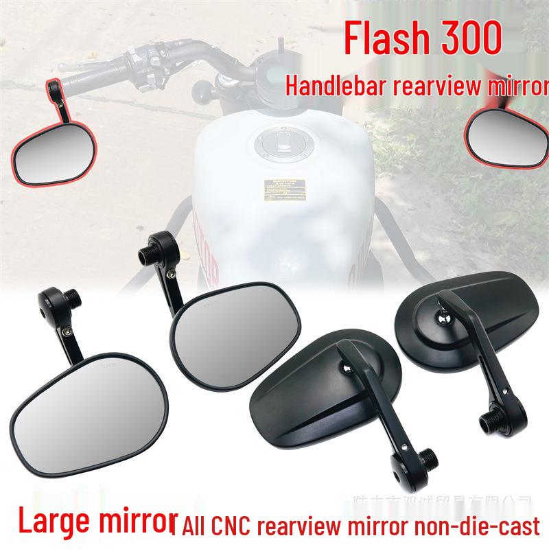 

Qianjiang Flash 300s Retro Harley-Style Rearview Mirrors for Handlebars China