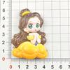 Luminous Mermaid Princess Resin Accessories: DIY Cream Glue Hair Clip & Magnet Material