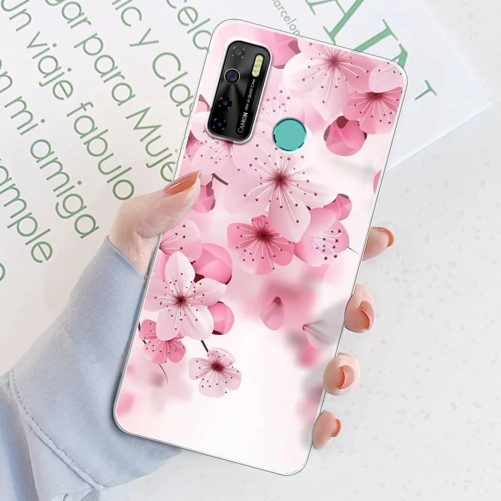 For Tecno Spark 5 Pro Case Cover For Tecno Camon 15 Air /Camon15 Funda Clear Soft Silicone TPU Phone Case or Tecno Spark 5 Coque