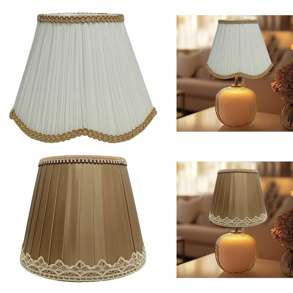 Table Lamp Shade Wall Sconce Shade Decor Decorative Modern Lampshade Light Cover for Restaurant Room Kitchen