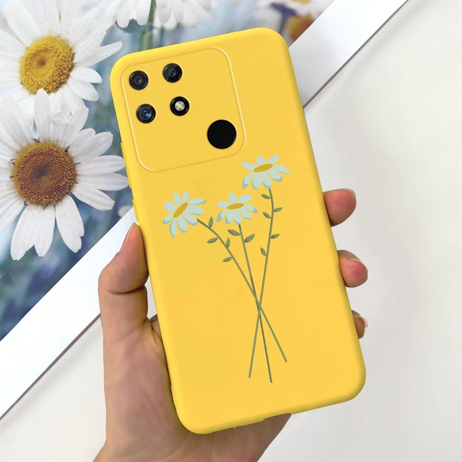 For Realme Narzo 50A Case RMX3430 Lovely Cartoon Cover Soft Silicone Phone Case For Realme Narzo 50i Narzo50A Prime Fundas Coque