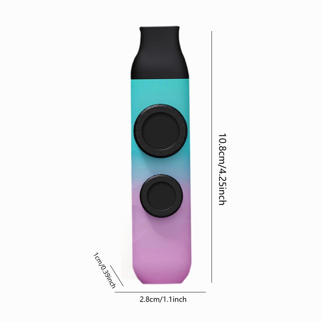 Kazoo Compact with Replacement Mouthpiece and Lanyard Mouth Flute Adjustable Tone for Music Lovers Kids Adults Children Gift