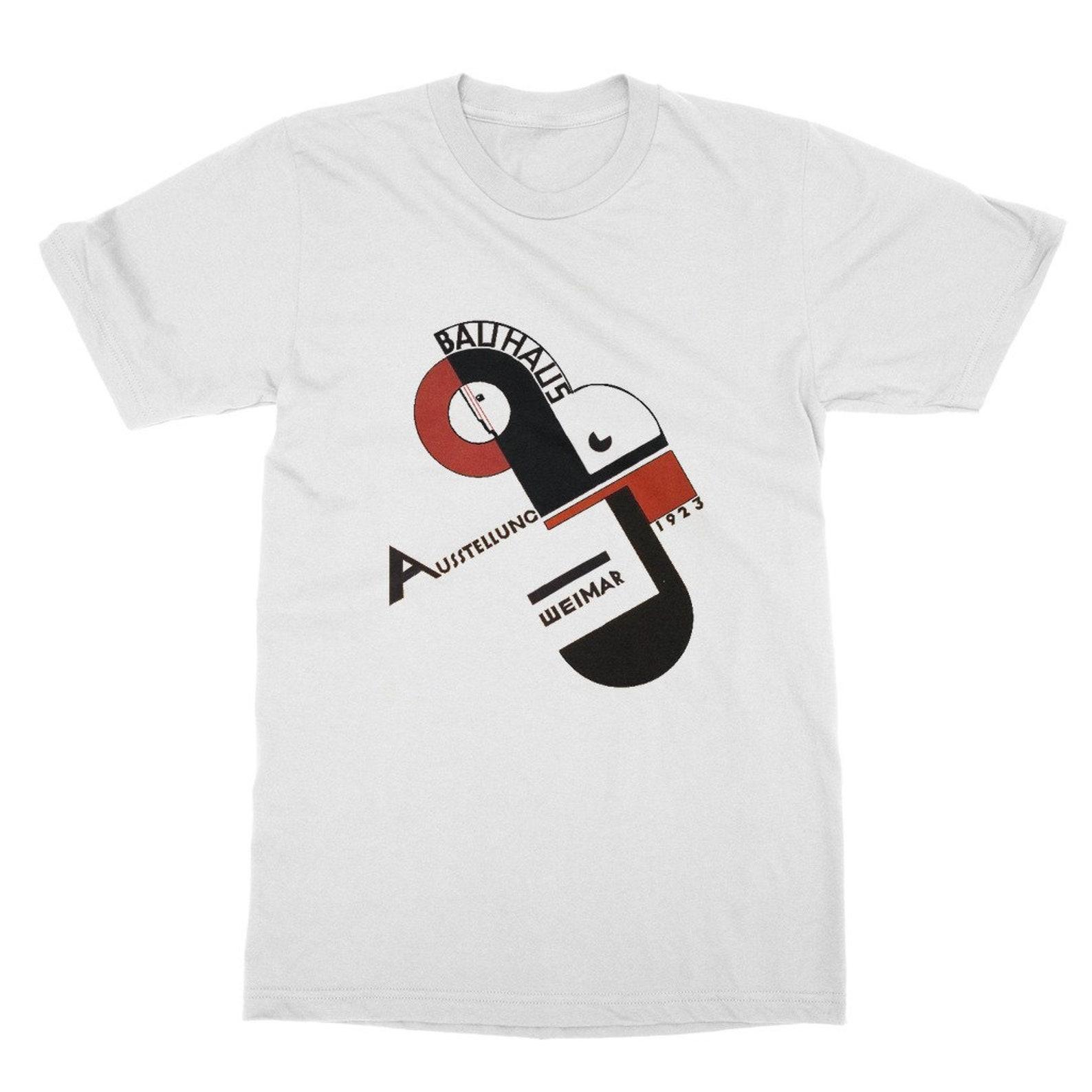 Joost_Schmidt_Bauhausausstellung_1923 - Classic Unisex T-Shirt - Bauhaus- Geometric - German design XL