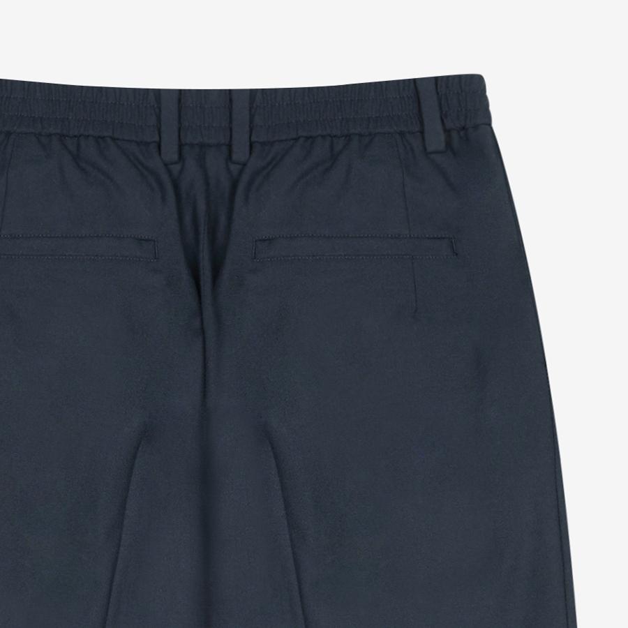 SIEG [Stein Garten] Italian Wool Tapered Pants Navy (Pjfah4942)