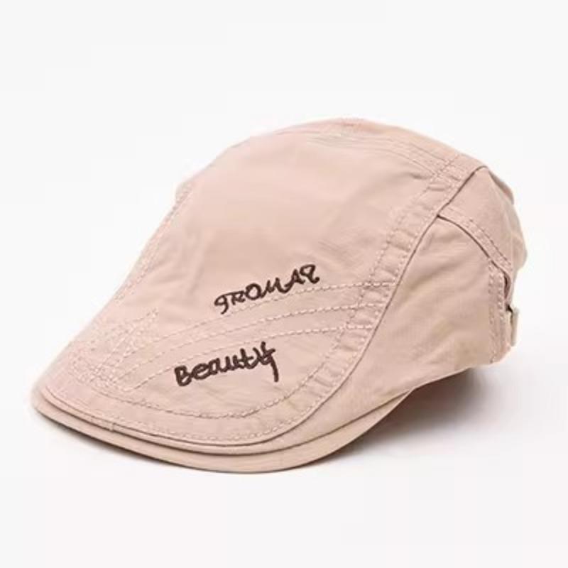 Cowboystoff Andetungehatt Herre Retro Fremoverlue Englandstil Beret Herre- og damehatt