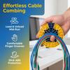 Plastic Cable Combing Tool 12 X 12 X 4 Cm Network Cable Arranger  Desktop Computer Wire Tidying