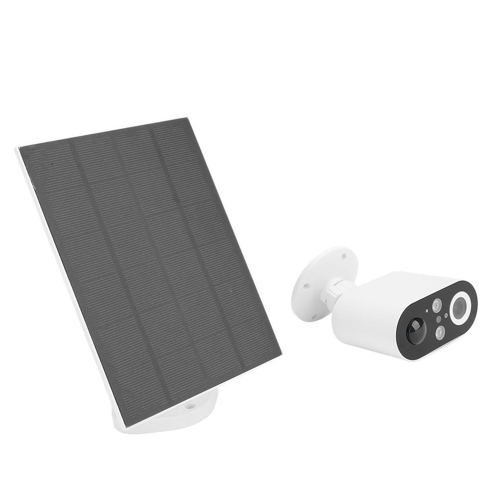 1080P Solar Security Camera PIR Motion Sensing Wireless Outdoor Home Security Camera with 5V 2A Solar Panel for Orchards Construction Sites