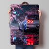Car Sports Car GTR R Night Cherry Blossoms Tinplate Poster Customized Wall Art Vintage Metal Signs Retro Tin Plaque for Decor