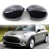 1 Pair Door Side Wing Mirror Cover Rearview Mirror Cap Gloss Black Left Right for Mini R55 R56 R57 R58 R59 R60 R61 Clip-on