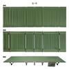 Pine Field Foldable Camping Cot with Storage Khaki Bag,