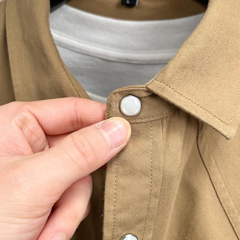 FAPAI Men's Pure Cotton Long-Sleeve Shirt