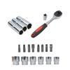 94-Piece Universal Socket & Ratchet Wrench Set for Car Repair & Maintenance