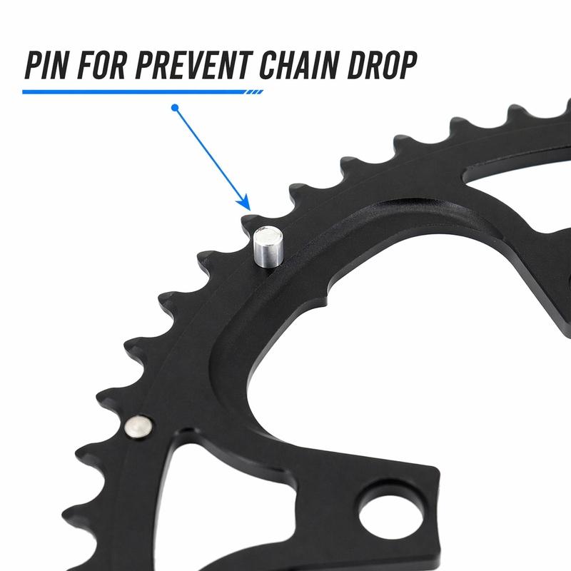 Fovno 12s Double Chainring 110bcd Road Bike Gravel Round 2x 54 50t 35t 34t 52t 36t 53t 39t for Sram S350 S900 Deckas for Shimano