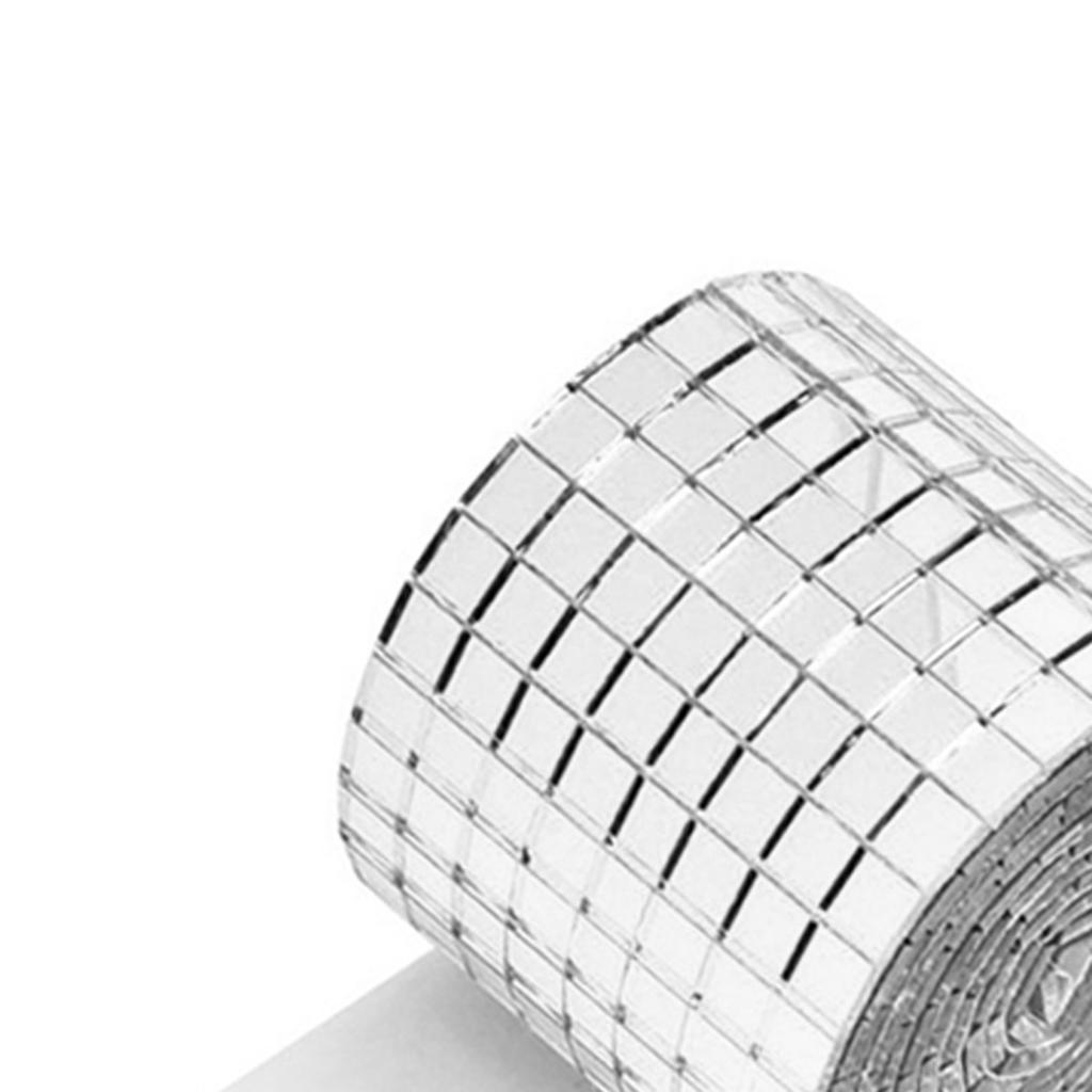 4X100CM 1464 Grãos Autoadesivo Azulejos de Mosaico Adesivo de Parede Inovador DIY Espelhos de Vidro Adesivo