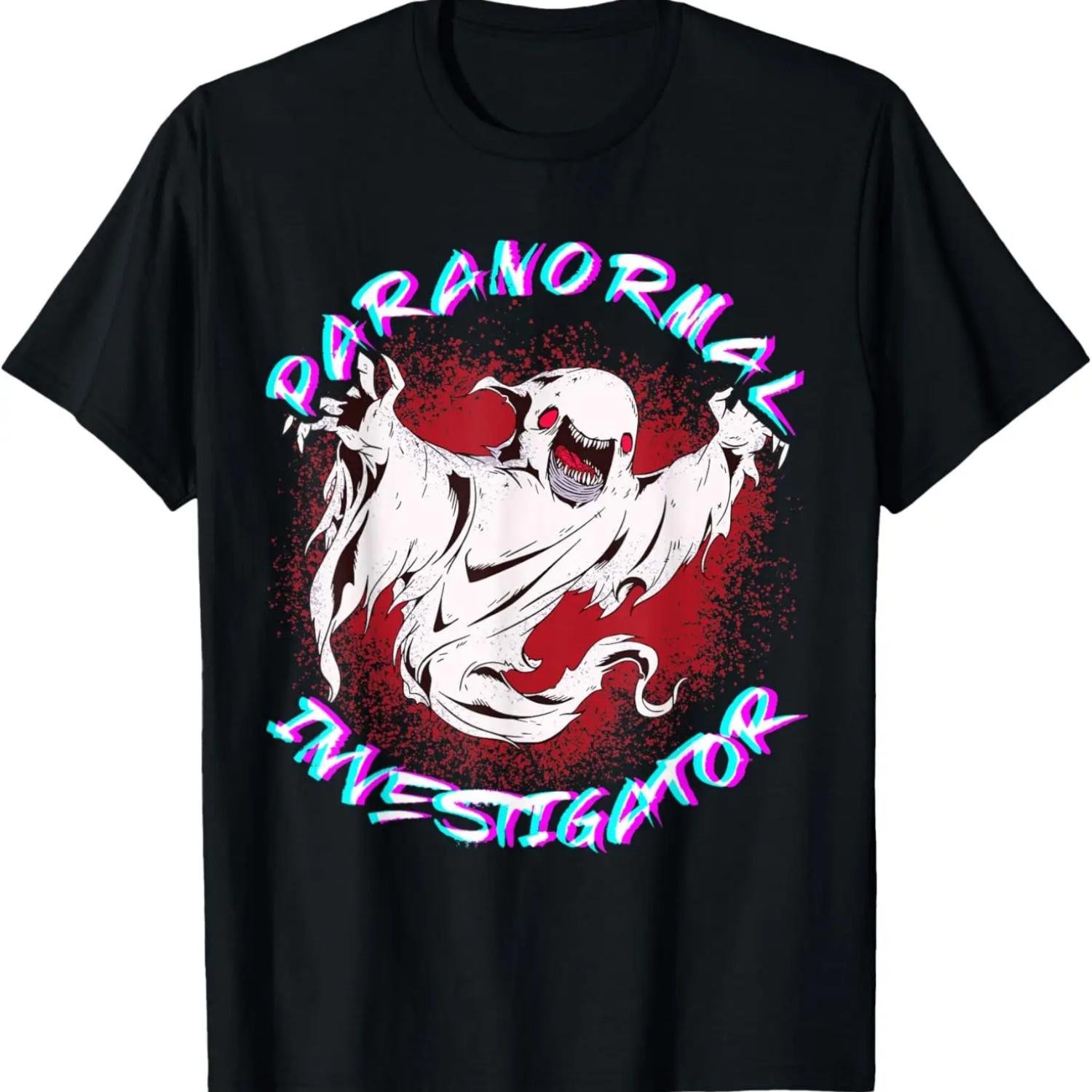 Paranormal Investigator Ghost Hunting Hunt Ghost Hunter T-Shirt S