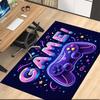 Game Controller Printed Carpet, for Office Chair Living Room Bedroom Kitchen Room Decor Gifts.