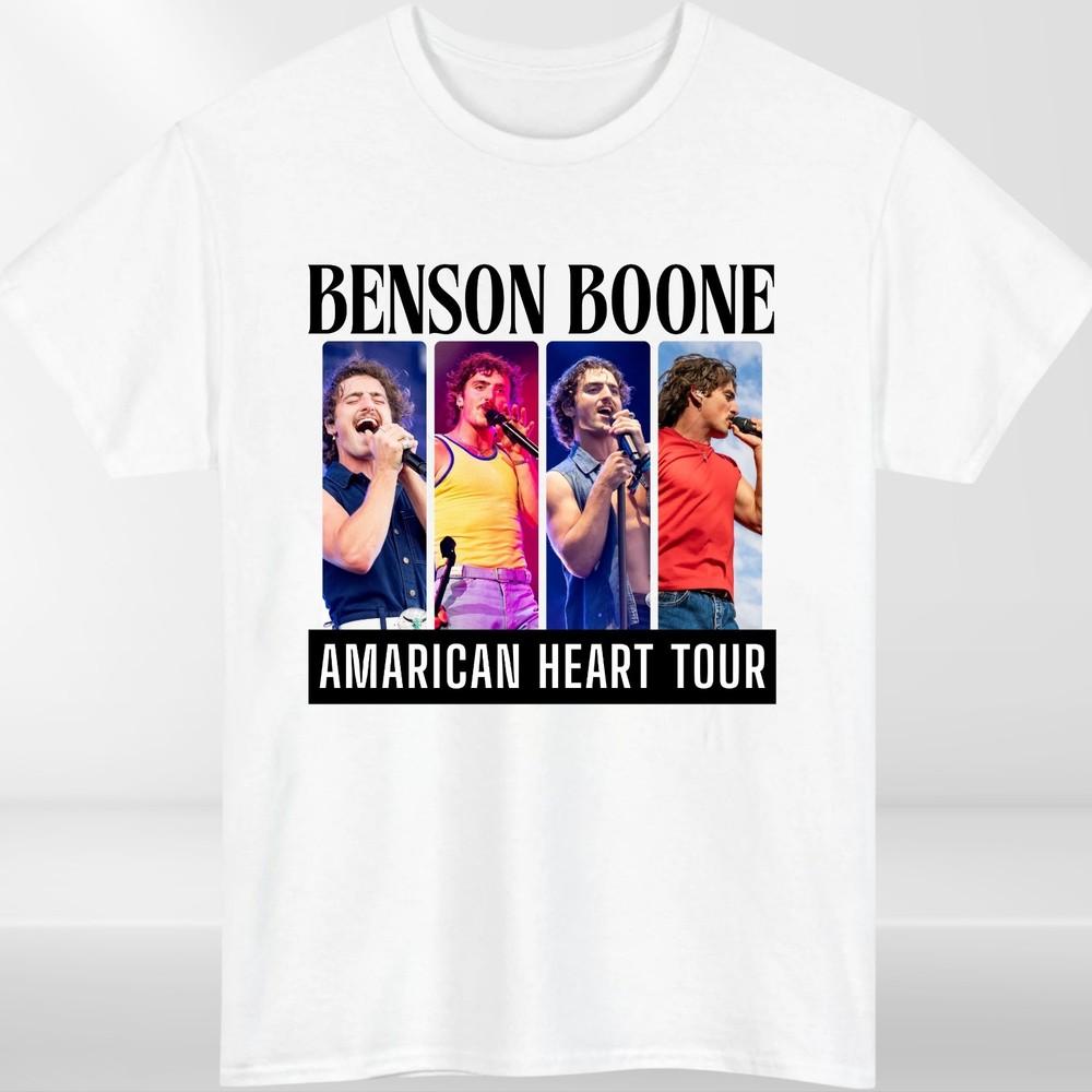 Benson Boonet T Shirt American Heart Tour T Shirt Live in Concert Tee 3y 4xL
