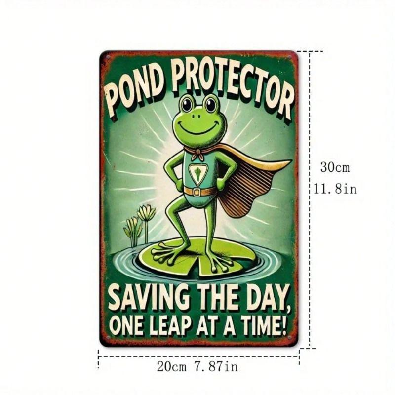 Metal Wall Art Decor Sign 20x30cm Hanging Plaque