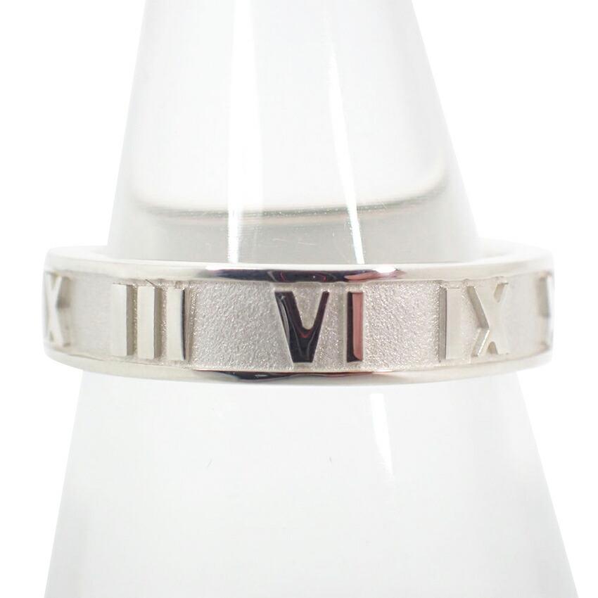 [Used] TIFFANY 925 Atlas Ring / Size 7.5 / j38-5